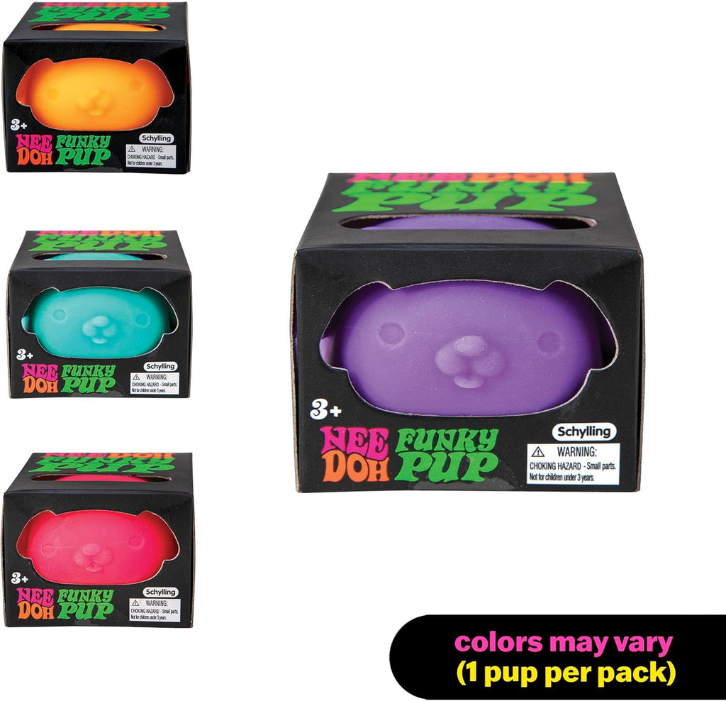 NeeDoh Funky Pups ?C  One Dog Per Pack
