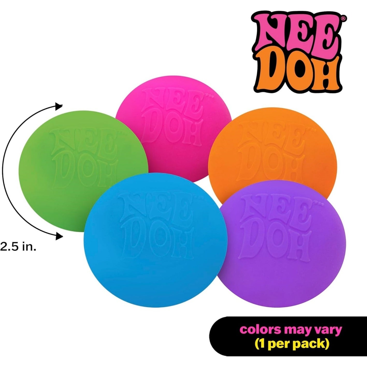 NeeDoh Original Sensory Ball – Orange